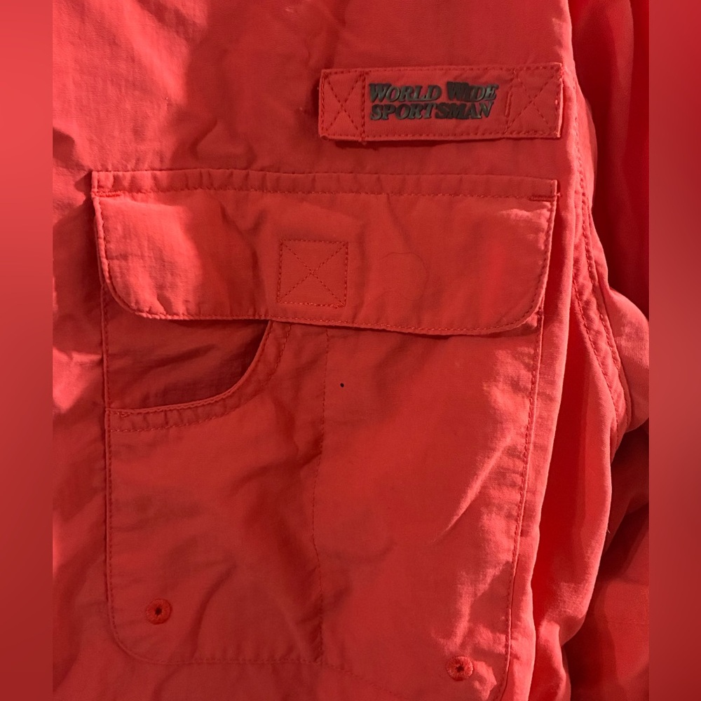 Men’s Large Tall Fishing Shirt - Picture 2 of 9